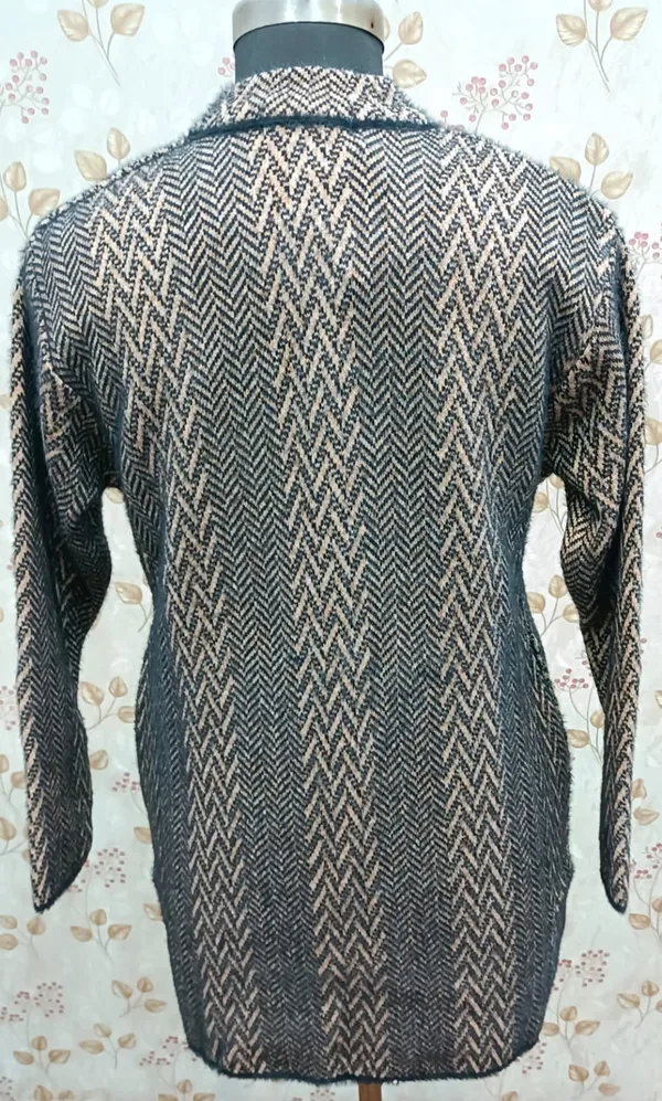 Black_Acrylic_Zigzag_Pattern_Longline_Long_Coat_For_Women