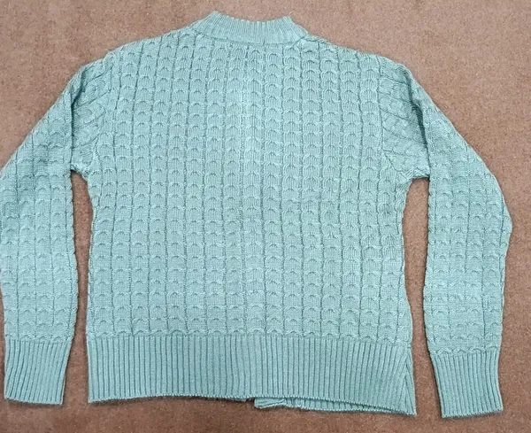 Olive_Acrylic_Cable_Knit_Button_Down_Cardigan_For_Women