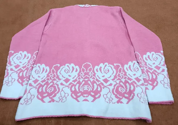 Fine_luck-H_PINK-Cardigan-L