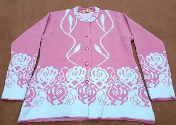 Fine_luck-H_PINK-Cardigan-L