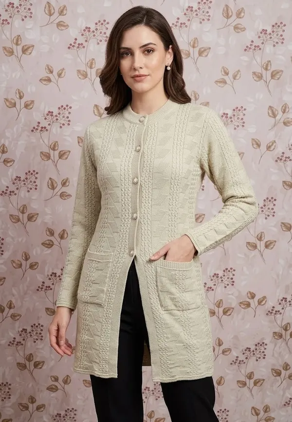 Mint_Acrylic_Cable_Knit_Longline_Long_Coat_For_Women