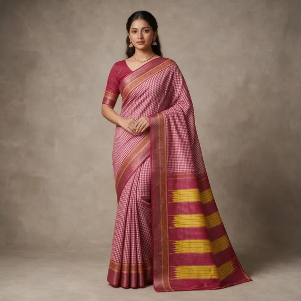 Pink_Dola_Silk_Saree_For_Women