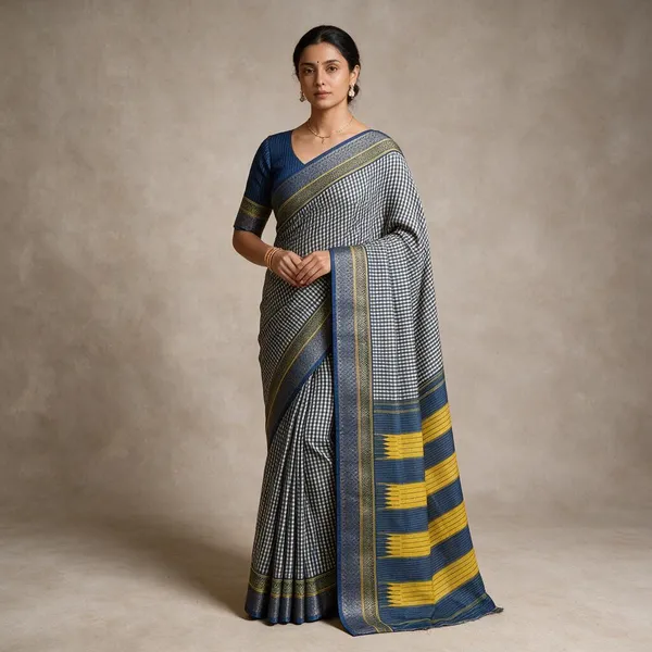 Blue_Dola_Silk_Saree_For_Women