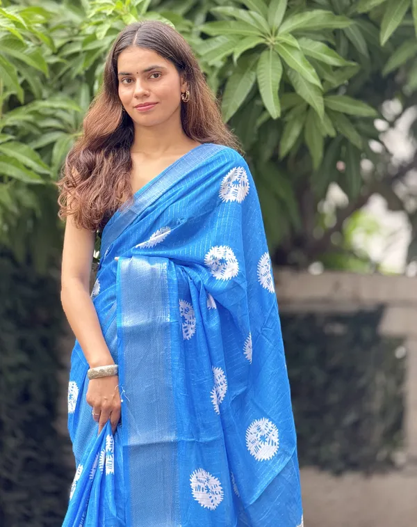 Blue_Printed_Saree_for_Women