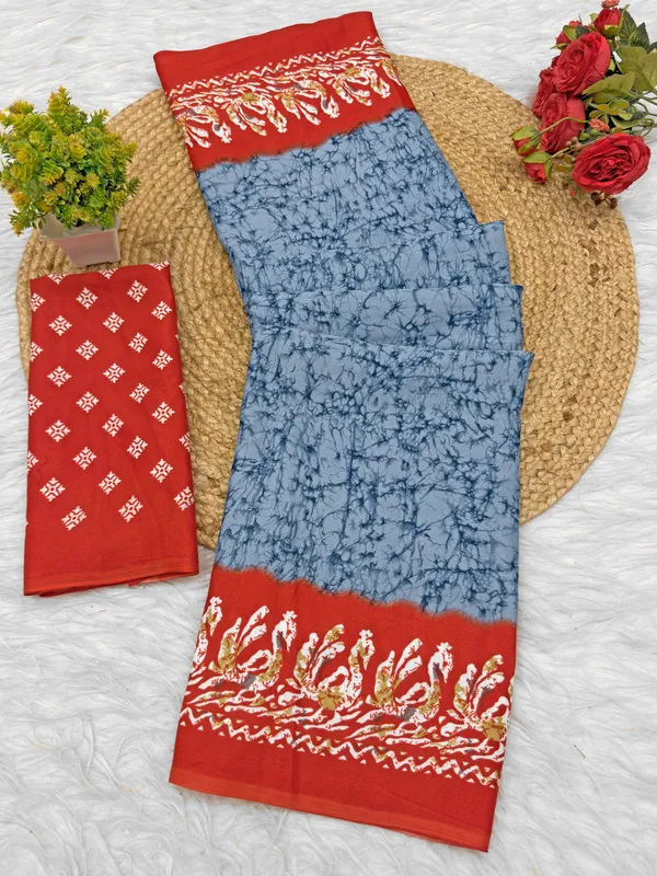 Blue_Printed_Traditional_Saree_for_Women