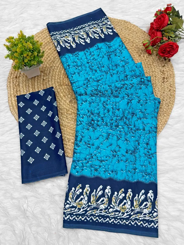 Blue_Printed_Saree_for_Women