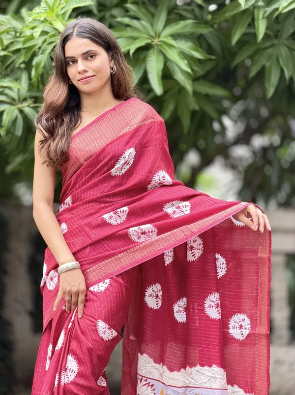 Pink_Cotton_Printed_Saree_for_Women