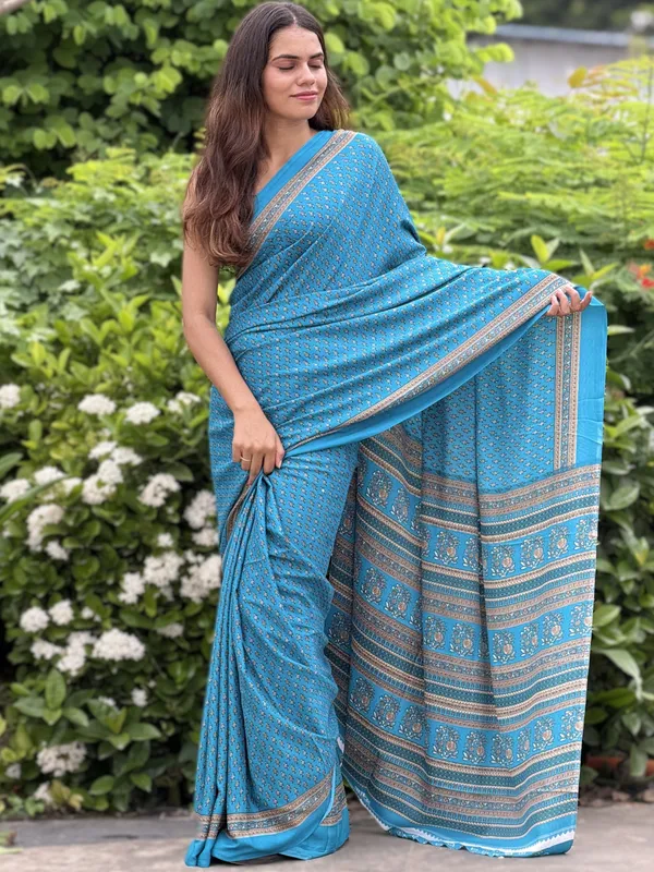 Blue_Printed_Saree_for_Women