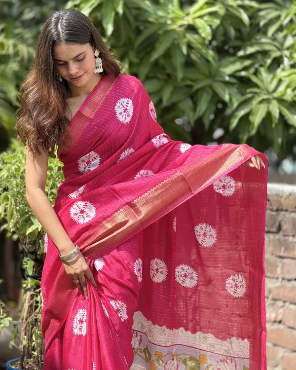Pink_Printed_Saree_for_Women