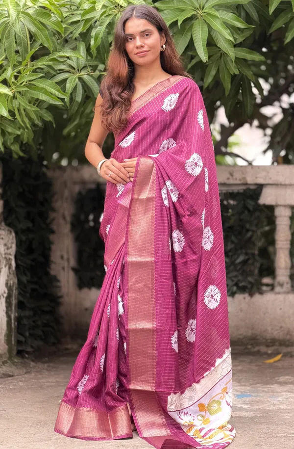 Pink_Printed_Ethnic_Saree_for_Women