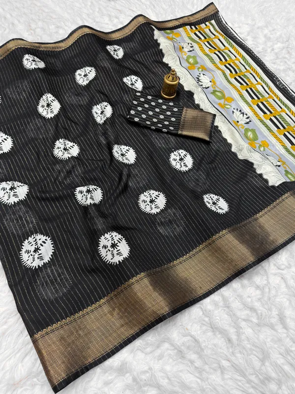 Black_Printed_Saree_for_Women