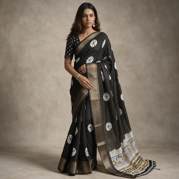 Black_Dola_Silk_Saree_For_Women