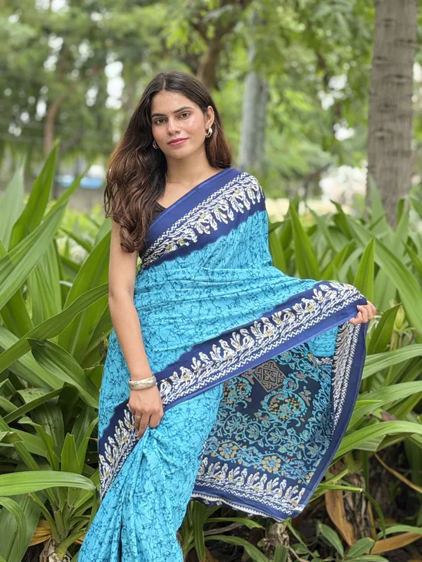 Blue_Printed_Saree_for_Women