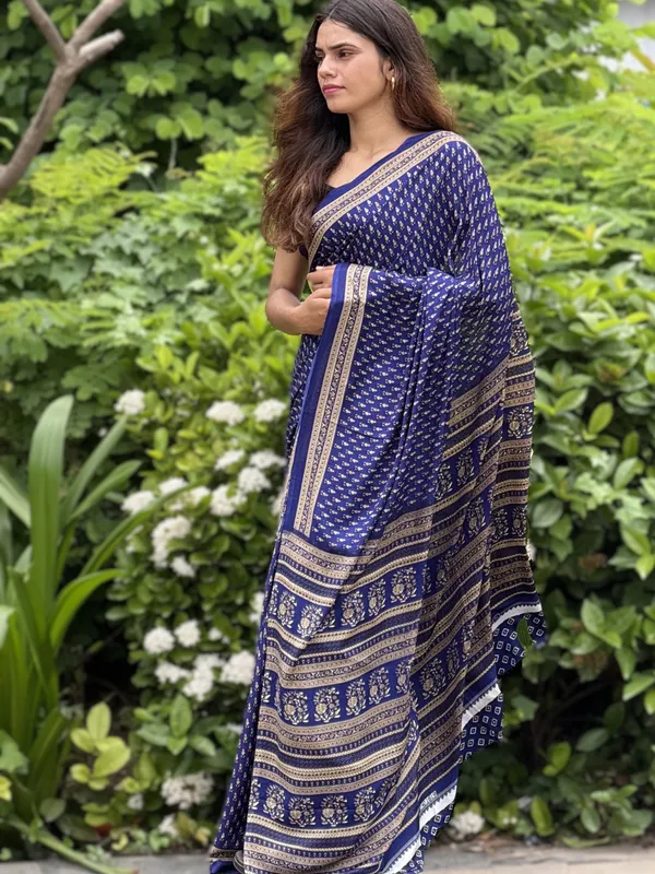 Blue_Printed_Ethnic_Saree_for_Women