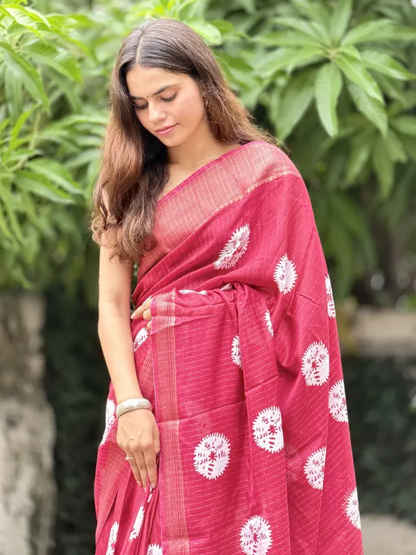 Pink_Cotton_Printed_Saree_for_Women