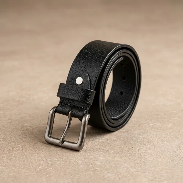 Black_Textured_Leather_Formal_Semi_Formal_Belt_For_Men