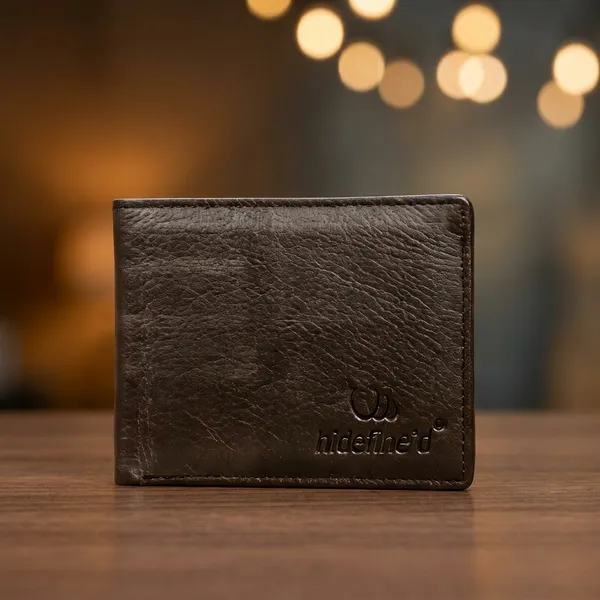 Brown_Textured_Leather_Bifold_Wallet_For_Men