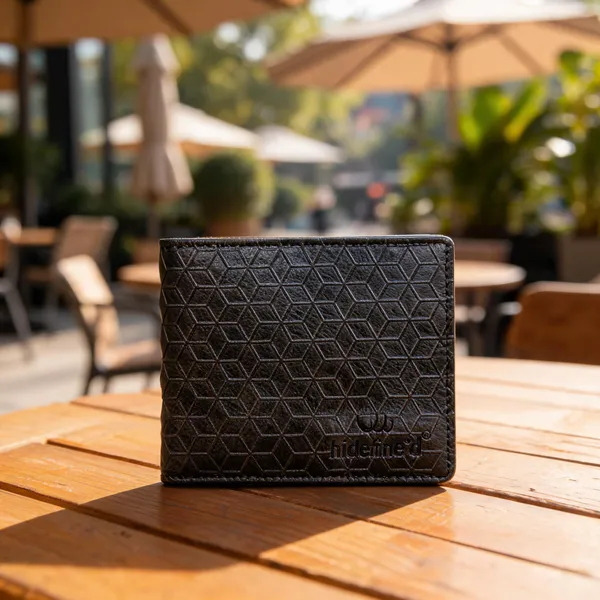Black_Embossed_Leather_Bifold_Wallet_For_Men