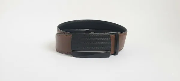 Brown_Black_Italian_Leather_Woven_Reversible_Belt_For_Men