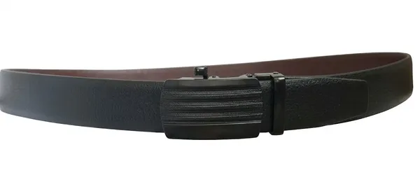 Brown_Black_Italian_Leather_Woven_Reversible_Belt_For_Men