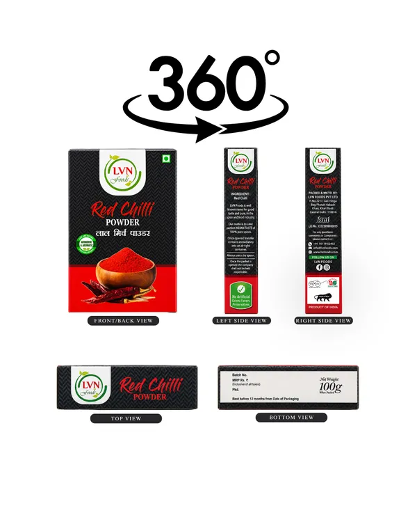 LVN_Foods_Red_Chilli_Powder_Pack_Of_4