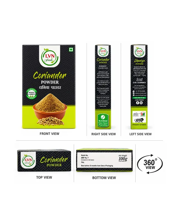 LVN_Foods_Coriander_Powder_Pack_Of_7