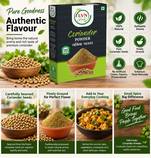 LVN_Foods_Coriander_Powder_Pack_Of_7