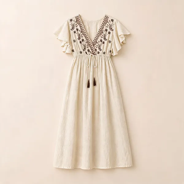 Ivory_And_Brown_Viscose_And_Linen_Blend_Relaxed_Fit_Floral_Embroidered_Maxi_Dress_For_Women
