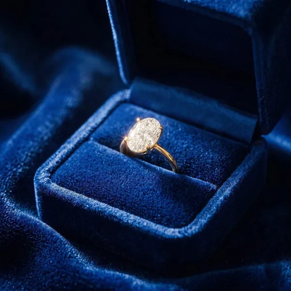 Gold-Tone_Oval_Solitaire_Ring_for_Women