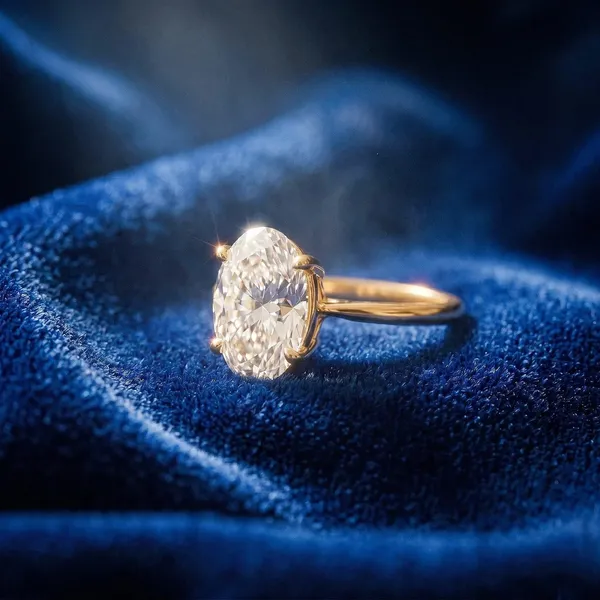 Gold-Tone_Oval_Solitaire_Ring_for_Women