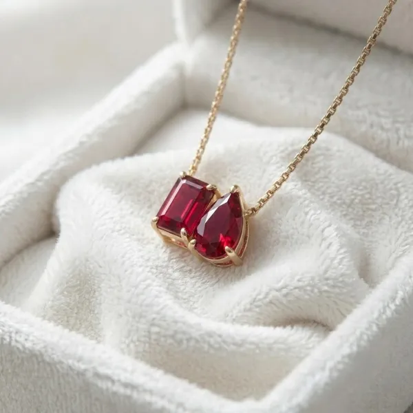 Sterling_Silver_Lab_Ruby_Toi_Moi_Dual_Stone_Pendant_Necklace_For_Women