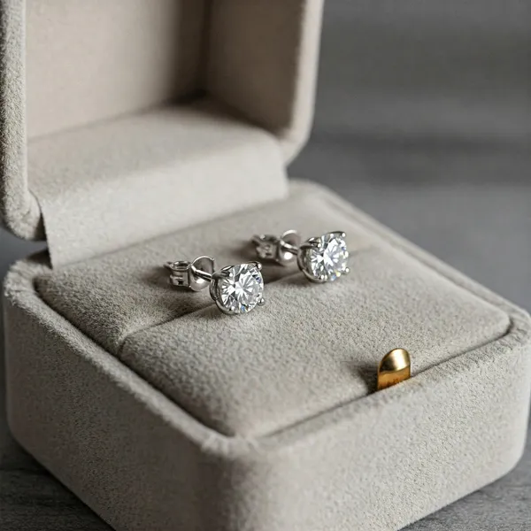 925_Sterling_Silver_Round_Moissanite_Stud_Earrings_For_Women