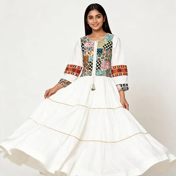 White_Rayon_Lehenga_Choli_For_Women
