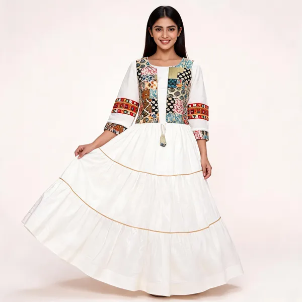 White_Rayon_Lehenga_Choli_For_Women