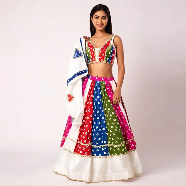 Multicolor_Cotton_Lehenga_Choli_For_Women