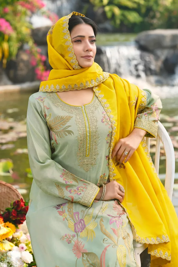 Pista_Embroidered_Organza_Straight_Kurta_Palazzo_Set_With_Dupatta