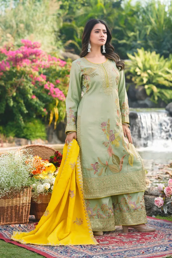 Pista_Embroidered_Organza_Straight_Kurta_Palazzo_Set_With_Dupatta