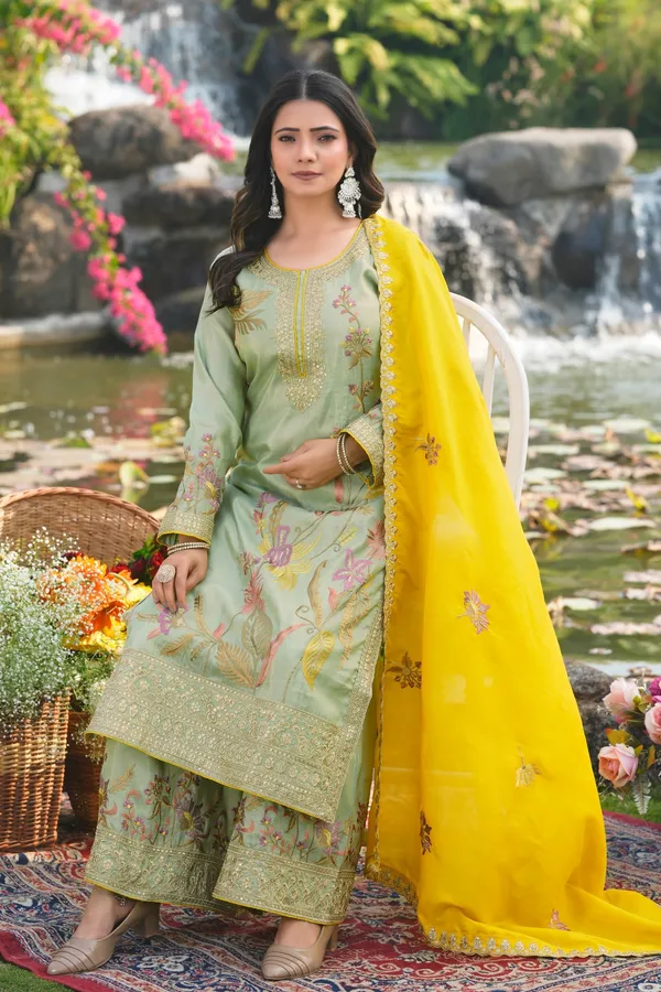 Pista_Embroidered_Organza_Straight_Kurta_Palazzo_Set_With_Dupatta