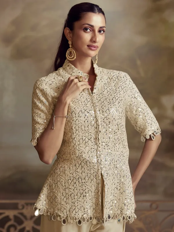Ivory_Grace_Embroidered_Art_Silk_Kurta_Palazzo_Set_For_Women
