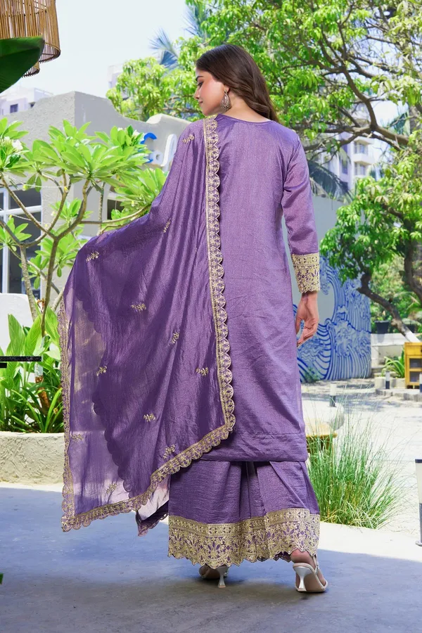 Enchanting_Purple_Kurta_Palazzo_Set_With_Embroidered_Dupatta