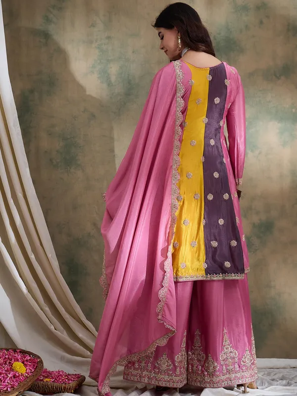 Charming_Pink_Embroidered_Flared_Top_Kurta_Palazzo_Set_With_Round_Neck_And_Regular_Sleeves