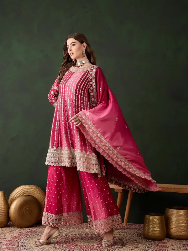 Elegant_Embroidered_Flared_Top_Kurta_Palazzo_Set_With_Round_Neck_And_Regular_Sleeves