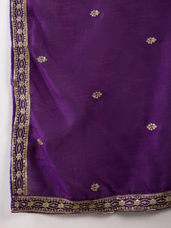 Majestic_Purple_Embroidered_Vichitra_Silk_Kurta_Palazzo_Set_With_Dupatta