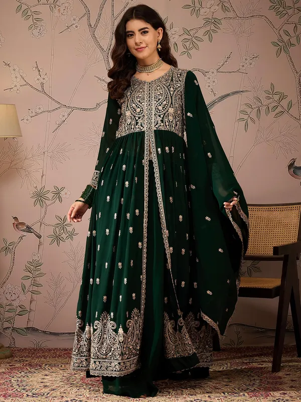 Embroidered_Anarkali_Kurta_Lehenga_Set_With_Dupatta