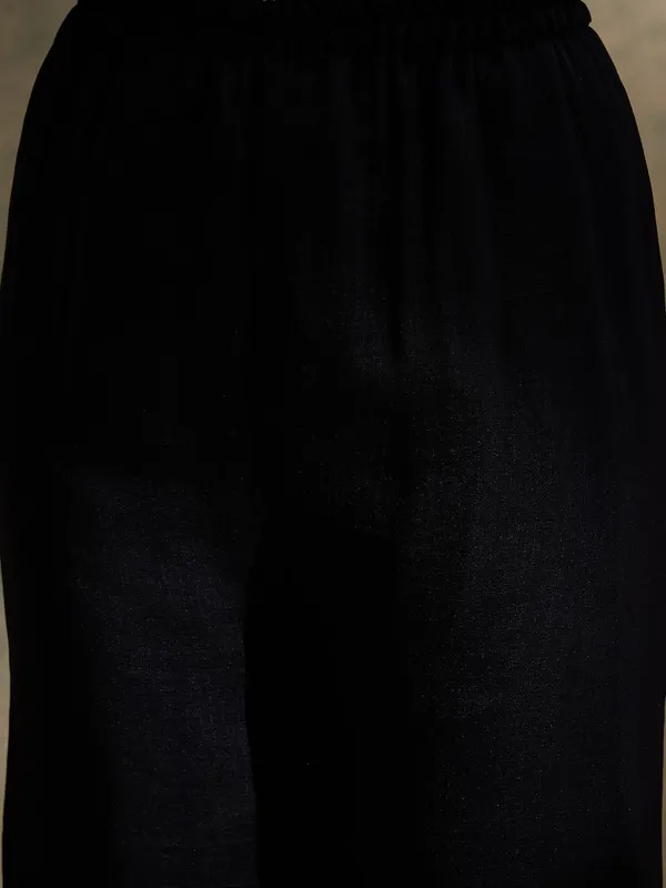 Spellbinding_Black_Embroidered_Vichitra_Silk_Kurta_Palazzo_Set_With_Dupatta