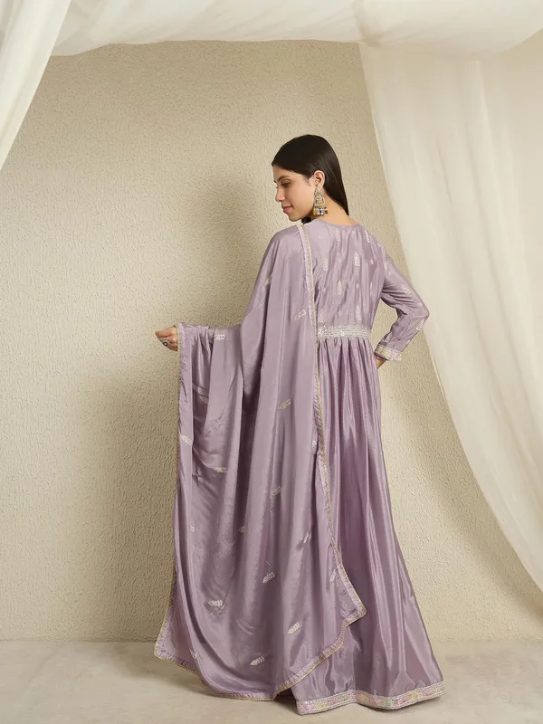 Heavenly_Purple_Embroidered_Chinon_Anarkali_Gown_With_Dupatta