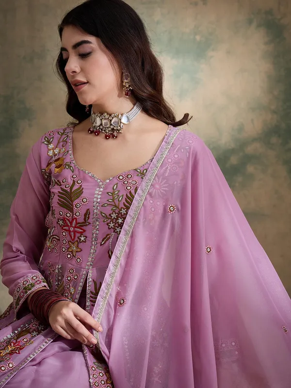 Whimsical_Pink_Embroidered_Vipro_Silk_Anarkali_Lehenga_Set_With_Dupatta