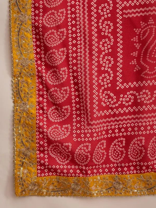Meymeric_Embroidered_Chinon_Bandhani_Kurta_Palazzo_Set_With_Dupatta