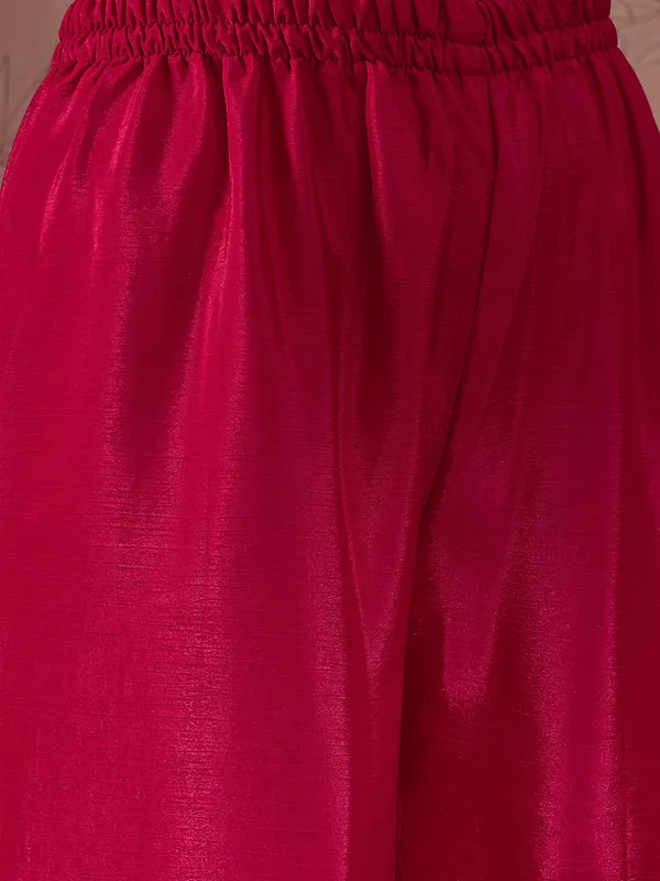 Exquisite_Pink_Chinon_Embroidered_Kurta_And_Palazzo_Set