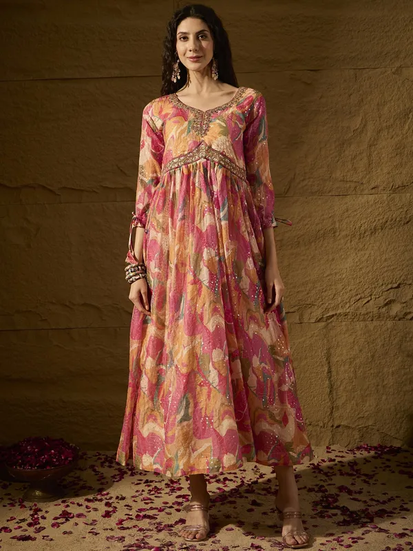 Vivacious_Pink_Abstract_Print_And_Embroidered_Tp_Silk_Anarkali_Gown_With_Net_Dupatta